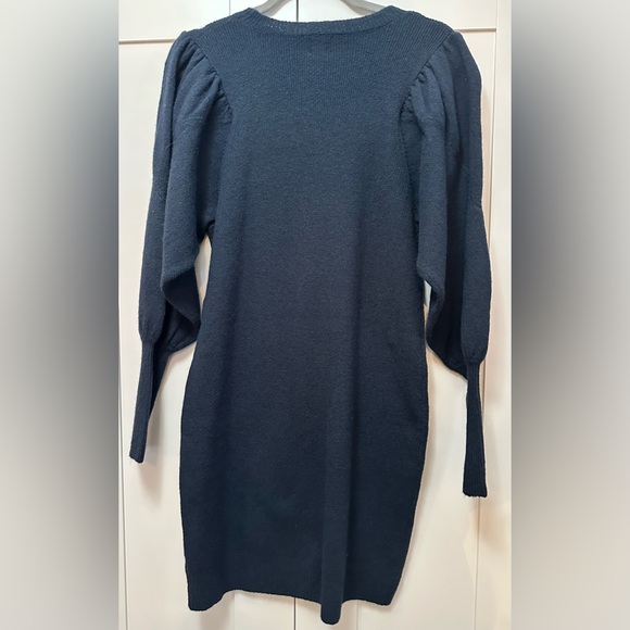 Women’s Sweater Dress Sz SM Navy Blue NEW! FIRM PRICE! - Picture 2 of 6